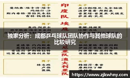 独家分析:成都乒乓球队团队协作与其他球队的比较研究